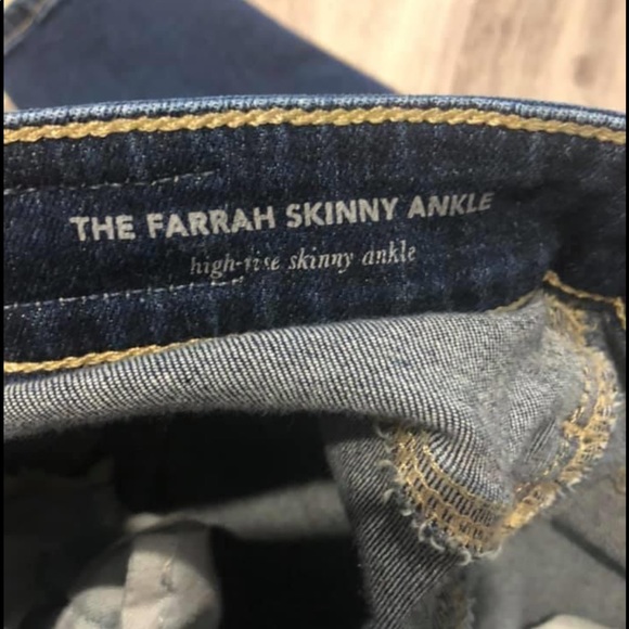 AG High Rise Farrah Skinny Ankle - Picture 3 of 4